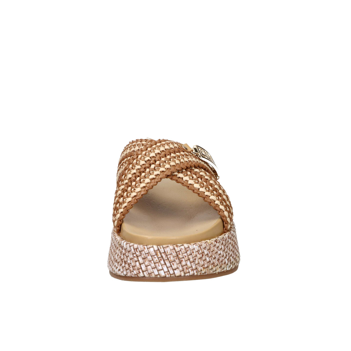4US Paciotti Women's Wedge Slipper UZM07 Leather