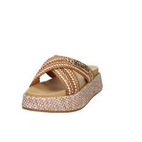 4US Paciotti Women's Wedge Slipper UZM07 Leather