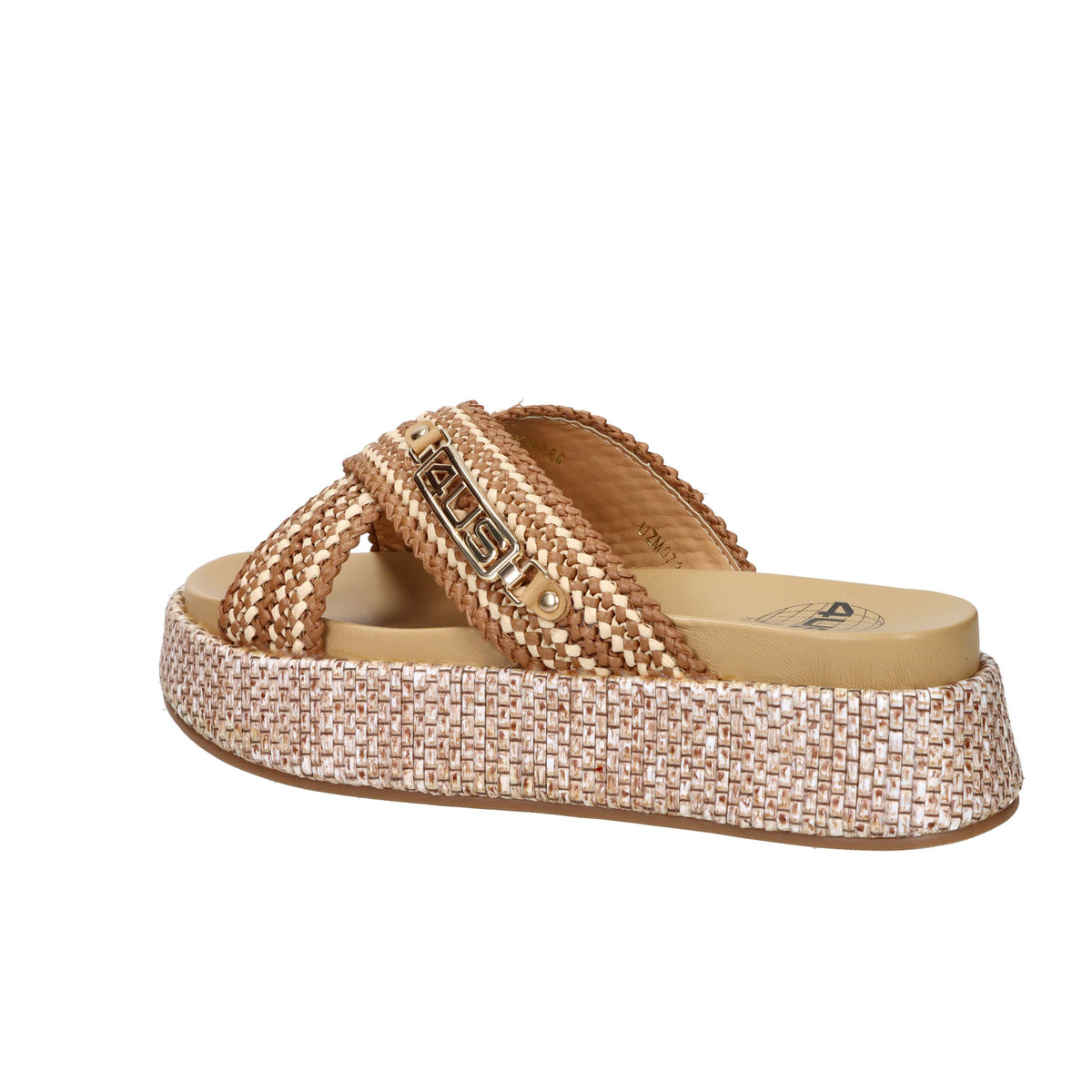4US Paciotti Women's Wedge Slipper UZM07 Leather