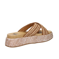 4US Paciotti Women's Wedge Slipper UZM07 Leather