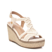 Xti Donna Sandalo con zeppa 142834 Beige