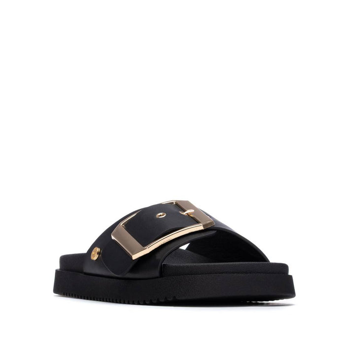 Xti Femme Claquette basse 145379 Noir