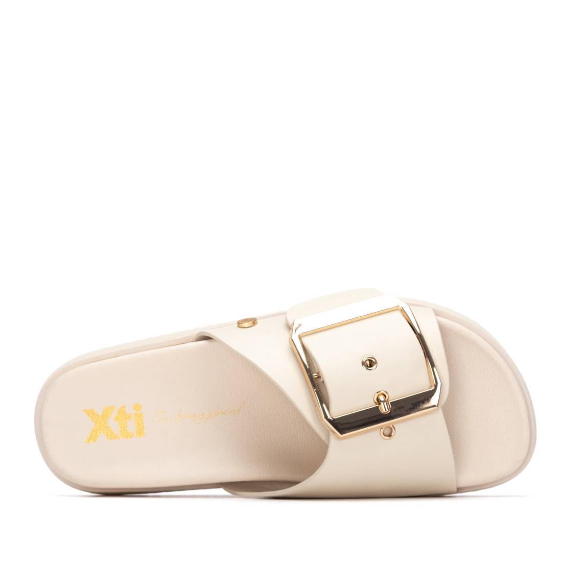 Xti Mujer Chancla baja 145379 Beige