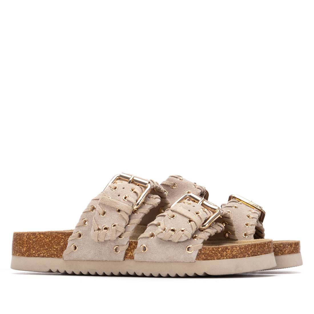 Xti Donna Ciabatta bassa 145073 Beige