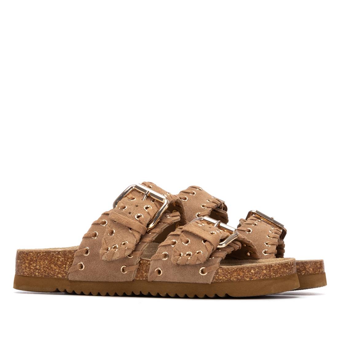 Xti Donna Ciabatta bassa 145073 Cammello
