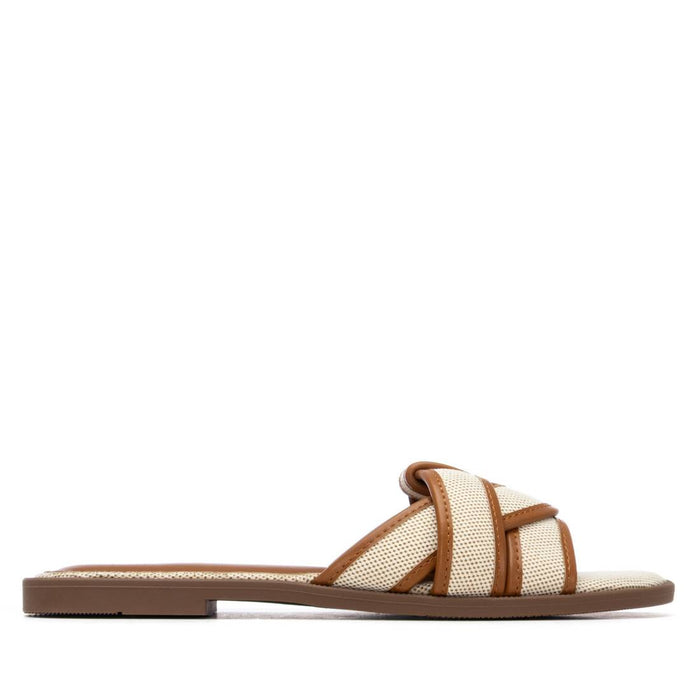 Xti Femme Claquette basse 145114 Cuir