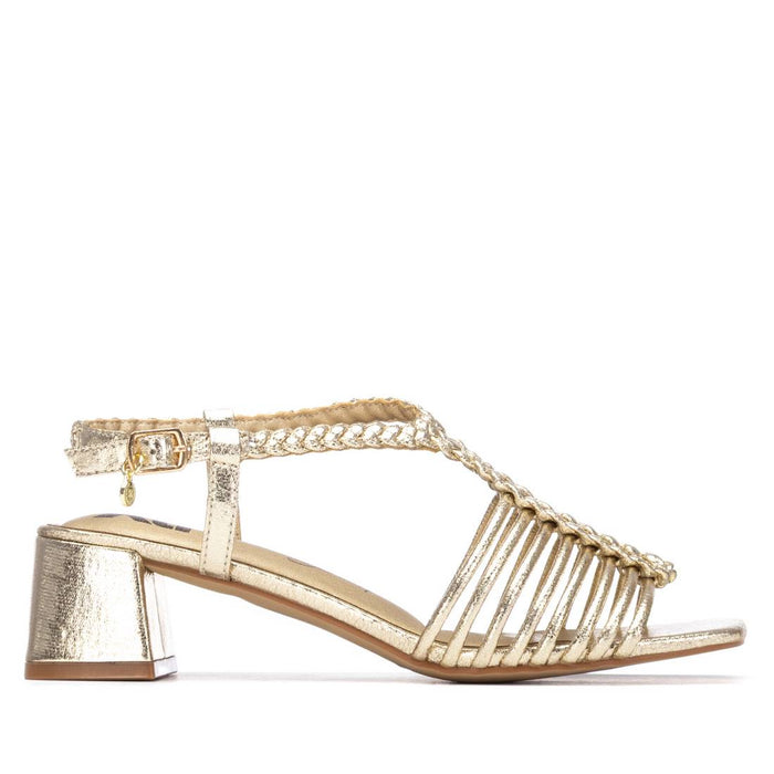 Xti Femme Sandale à talon 145433 Or