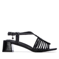Xti Mujer Sandalia con tacón 145433 Negro