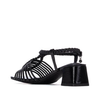 Xti Mujer Sandalia con tacón 145433 Negro