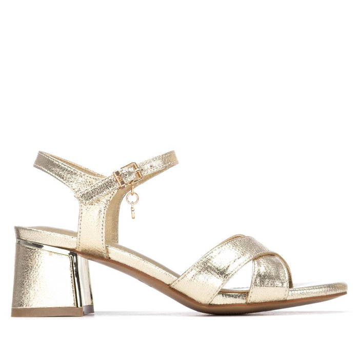 Xti Femme Sandale à talon 145344 Or