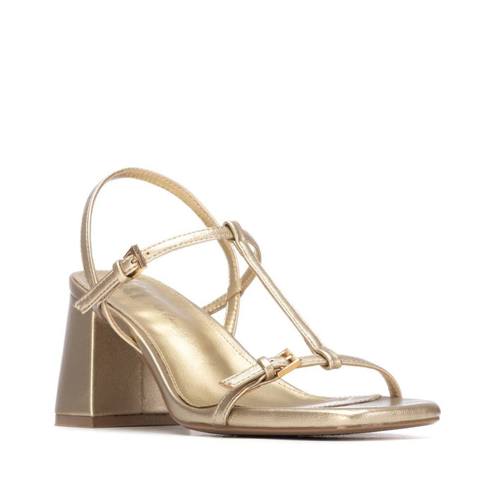 Xti Donna Sandalo con tacco 145446 Oro