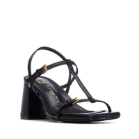 Xti Donna Sandalo con tacco 145446 Nero