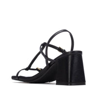 Xti Mujer Sandalia con tacón 145446 Negro