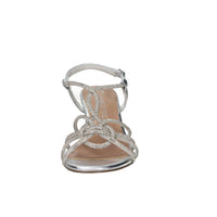 Marco Tozzi Donna Sandalo con tacco 2-28313-46 Argento