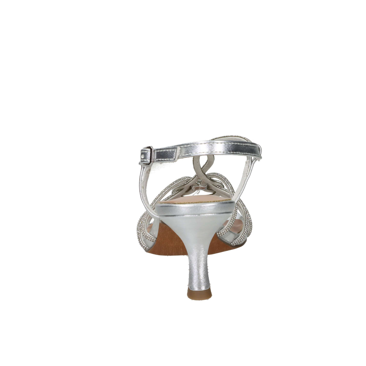 Marco Tozzi Donna Sandalo con tacco 2-28313-46 Argento