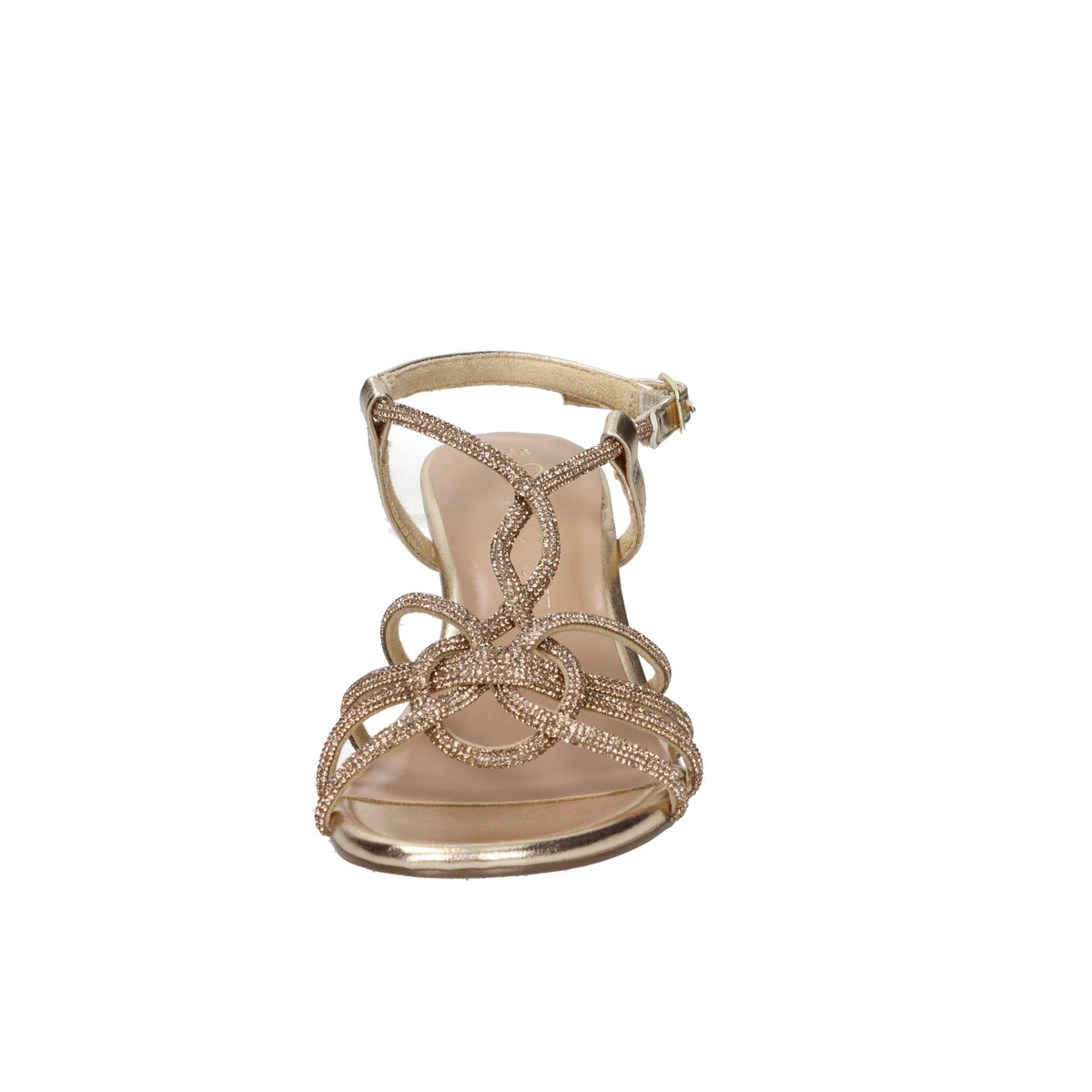 Marco Tozzi Damen Sandalen mit Absatz 2-28313-46 Gold