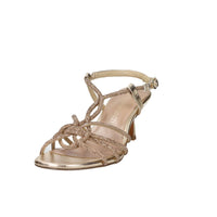 Marco Tozzi Damen Sandalen mit Absatz 2-28313-46 Gold