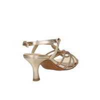 Marco Tozzi Damen Sandalen mit Absatz 2-28313-46 Gold
