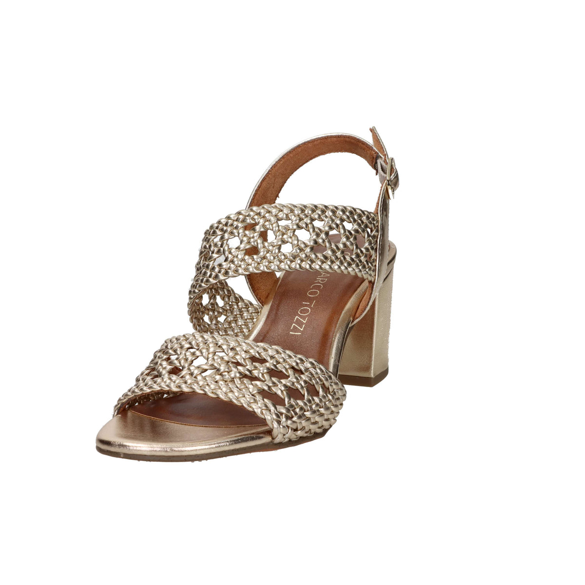 Marco Tozzi Donna Sandalo con tacco 2-28301-46 Oro