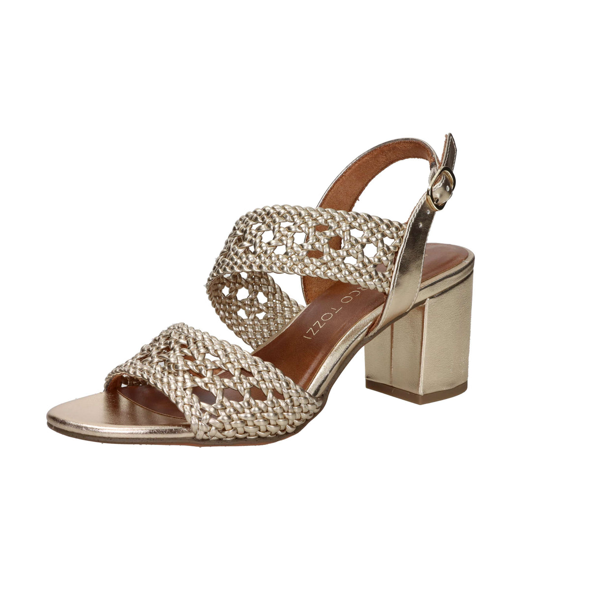 Marco Tozzi Donna Sandalo con tacco 2-28301-46 Oro