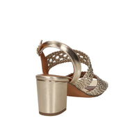 Marco Tozzi Donna Sandalo con tacco 2-28301-46 Oro