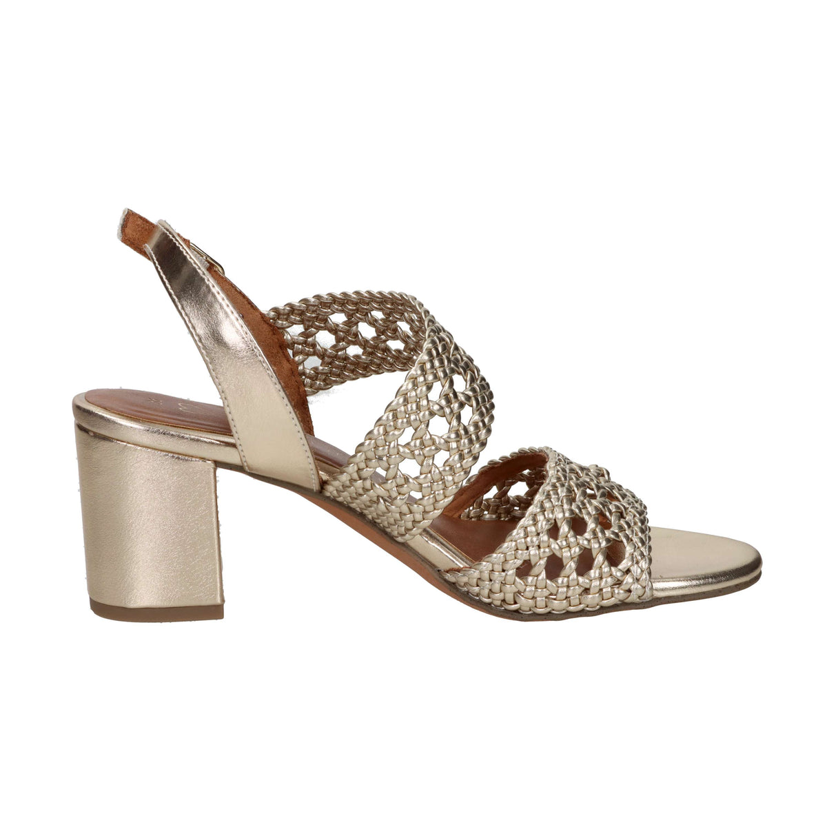 Marco Tozzi Donna Sandalo con tacco 2-28301-46 Oro