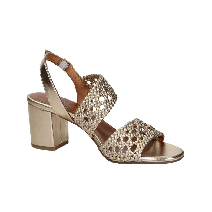 Marco Tozzi Donna Sandalo con tacco 2-28301-46 Oro
