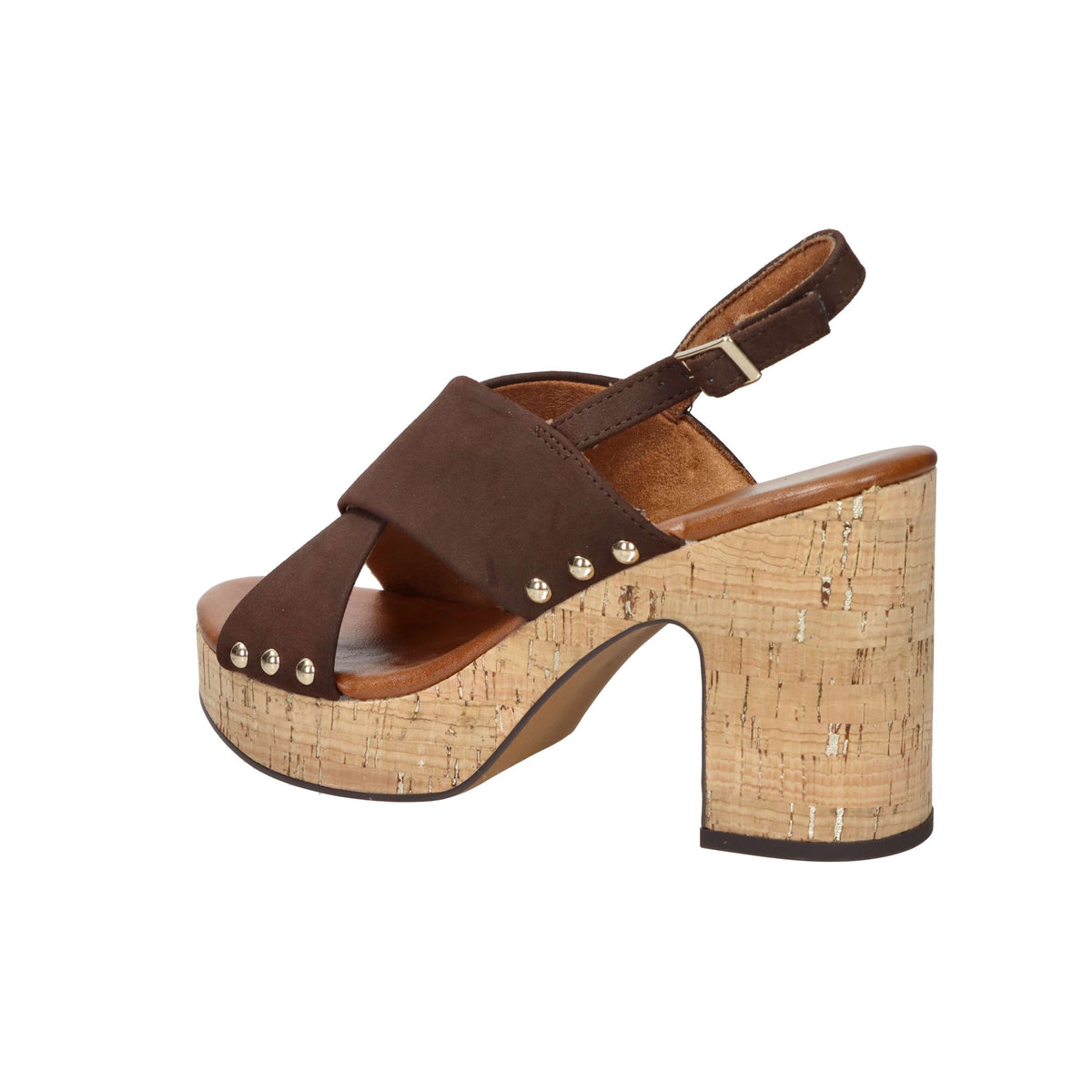 Marco Tozzi Women's Heeled Sandal 2-28366-46 Brown