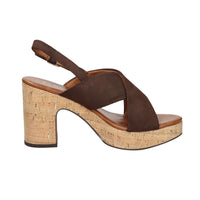 Marco Tozzi Donna Sandalo con tacco 2-28366-46 Marrone