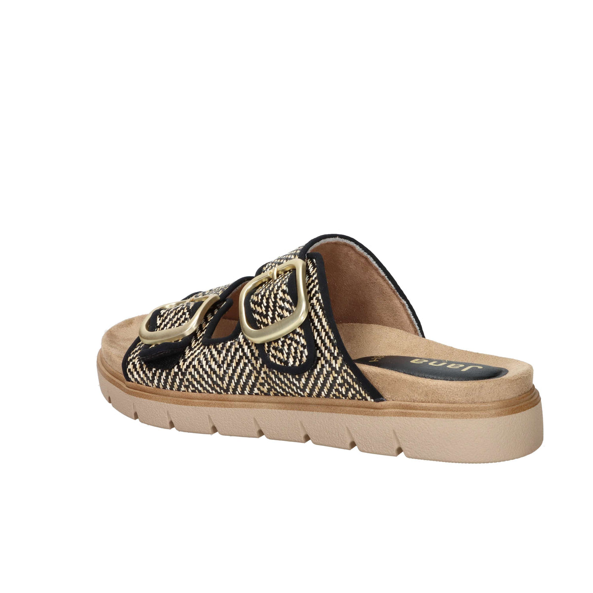 Jana Donna Zueco bajo 8-27560-46 Negro/Beige