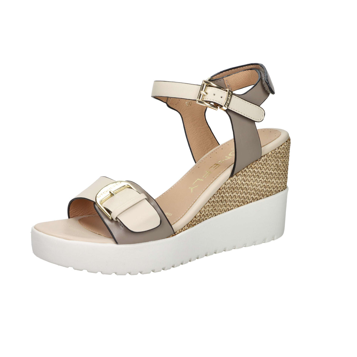 Stonefly Women's Wedge Sandal 222301 EGD Taupe