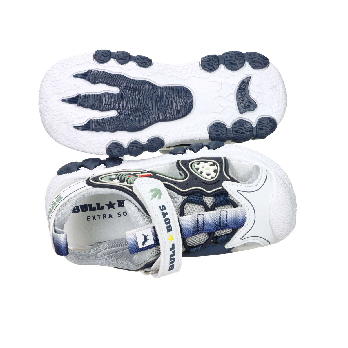 Bull Boys Kinder und Jugendliche Ragnetto DNCL5191 Weiß/Blau
