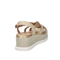 Stonefly Women's Wedge Sandal 223736 Beige/Gold