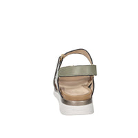 Stonefly Damen Flache Sandale 220834 Beige/Grün