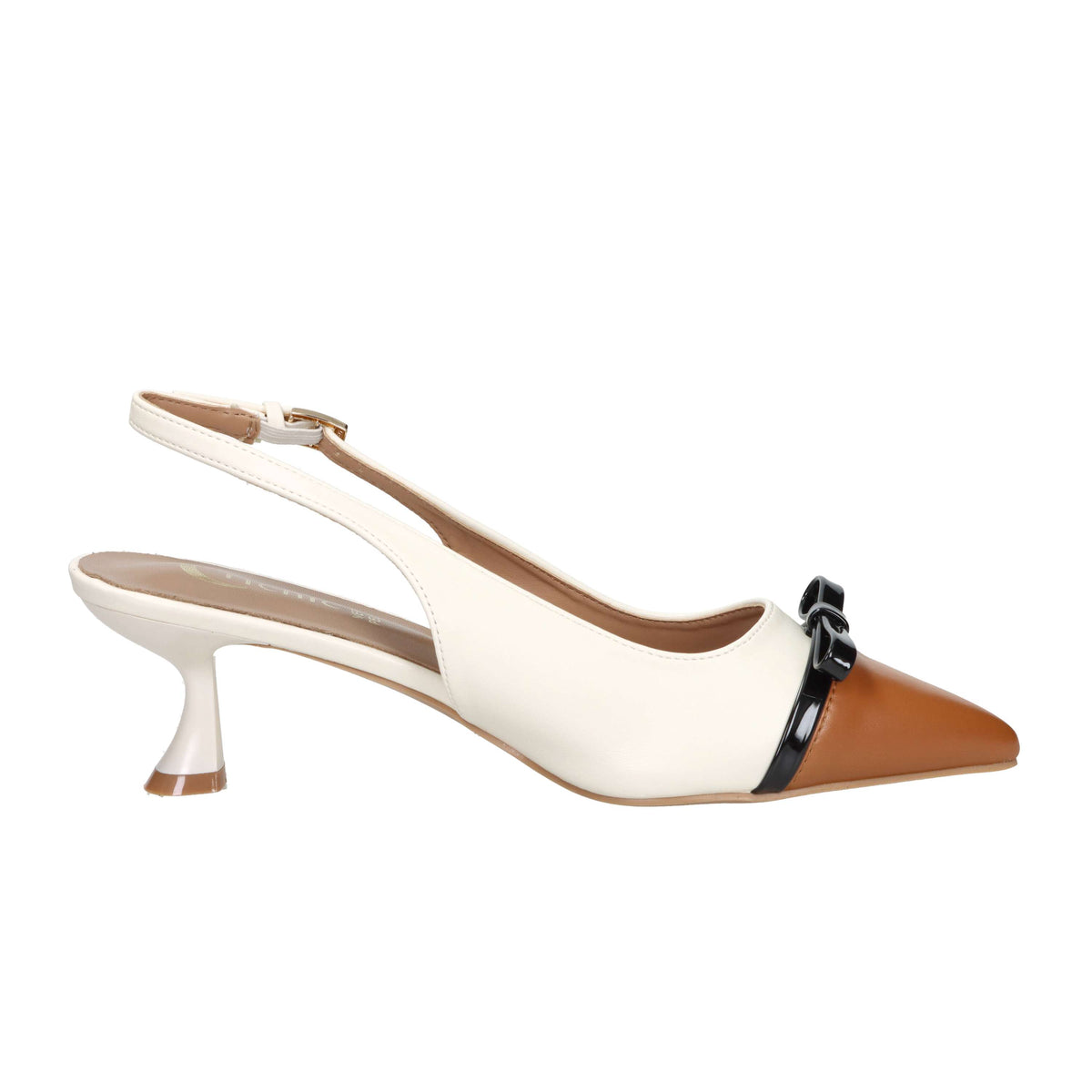 Crichic Women's Slingback 3622-1 Cream