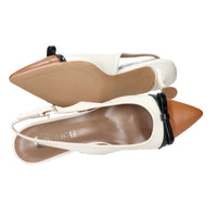 Crichic Women's Slingback 3622-1 Cream