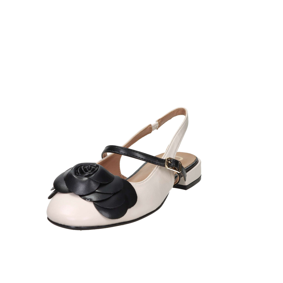 Crichic Women's Slingback 3614-3 Beige/Black