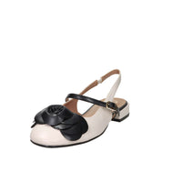 Crichic Women's Slingback 3614-3 Beige/Black