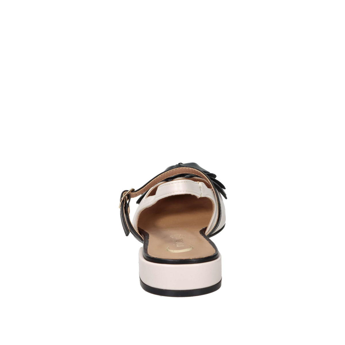 Crichic Donna Slingback 3614-3 Beige/Nero