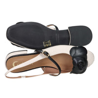 Crichic Women's Slingback 3614-3 Beige/Black