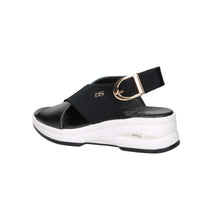 Donna Serena Women's Wedge Sandal 9M6091DM Black