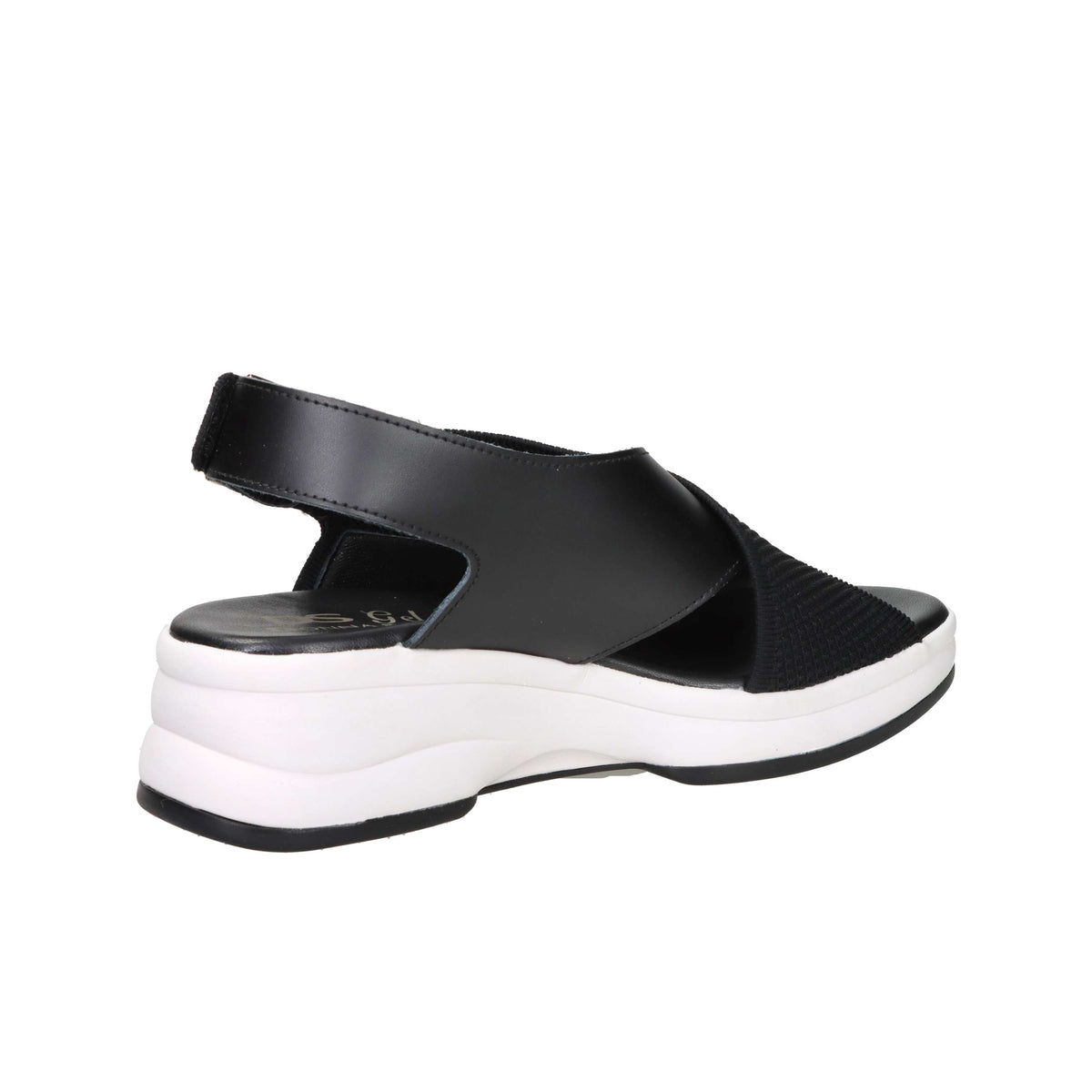 Donna Serena Women's Wedge Sandal 9M6091DM Black