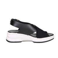 Donna Serena Women's Wedge Sandal 9M6091DM Black