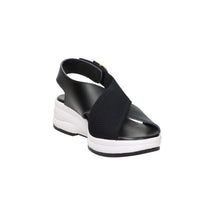 Donna Serena Women's Wedge Sandal 9M6091DM Black