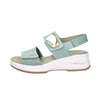 Donna Serena Women's Wedge Sandal 9M6092DM Aqua Green