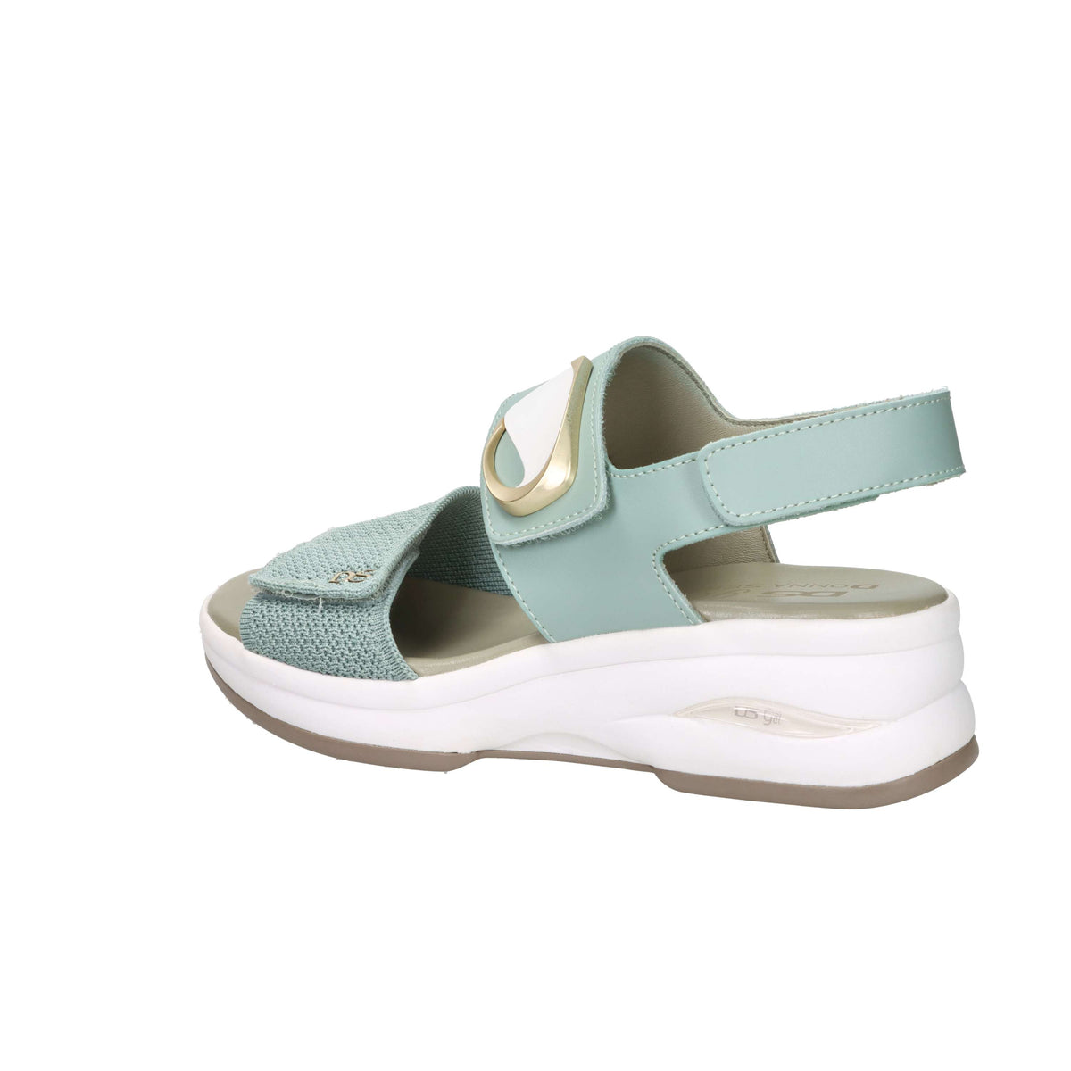 Donna Serena Women's Wedge Sandal 9M6092DM Aqua Green
