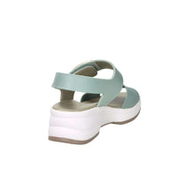 Donna Serena Women's Wedge Sandal 9M6092DM Aqua Green