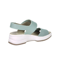 Donna Serena Women's Wedge Sandal 9M6092DM Aqua Green
