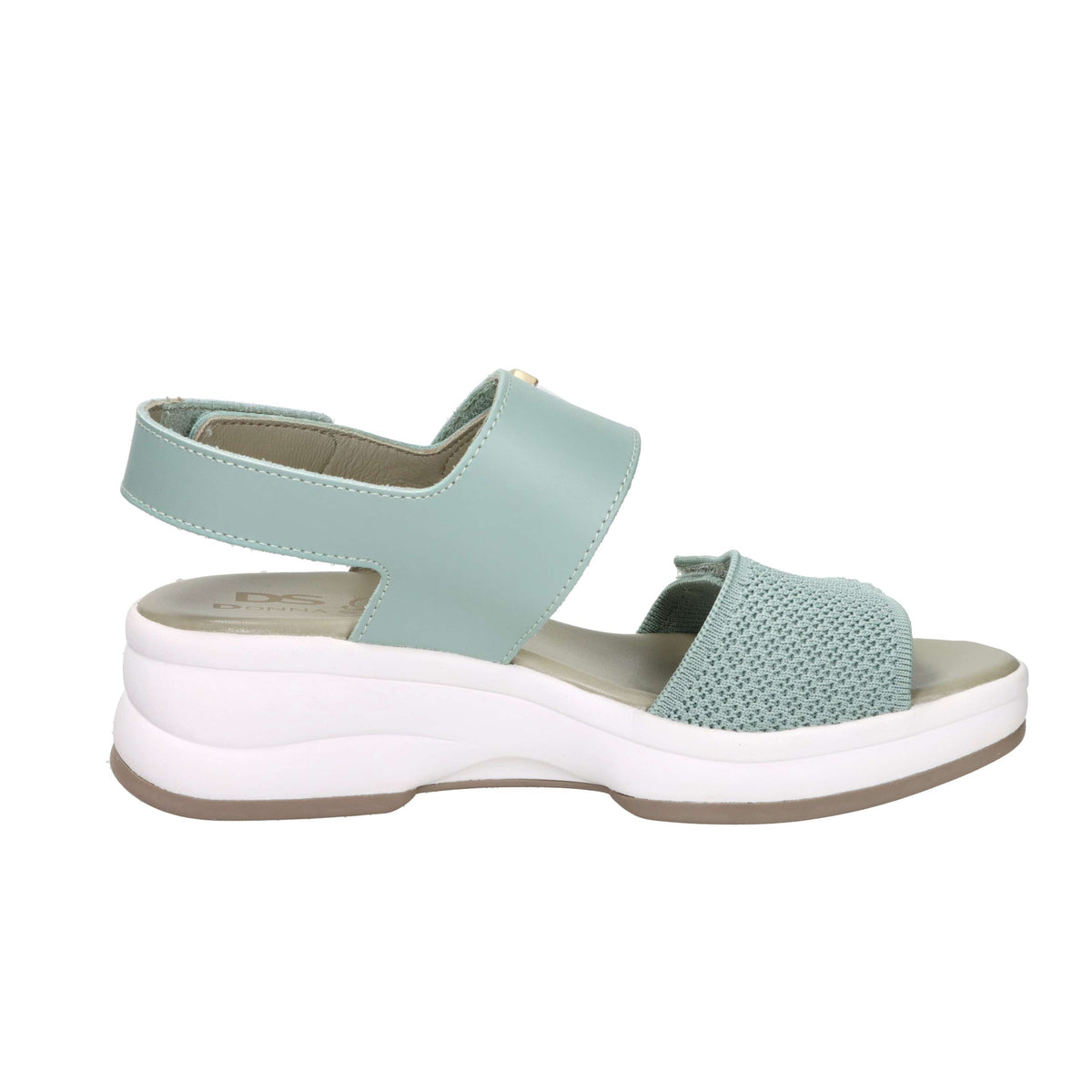 Donna Serena Women's Wedge Sandal 9M6092DM Aqua Green