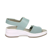 Donna Serena Women's Wedge Sandal 9M6092DM Aqua Green